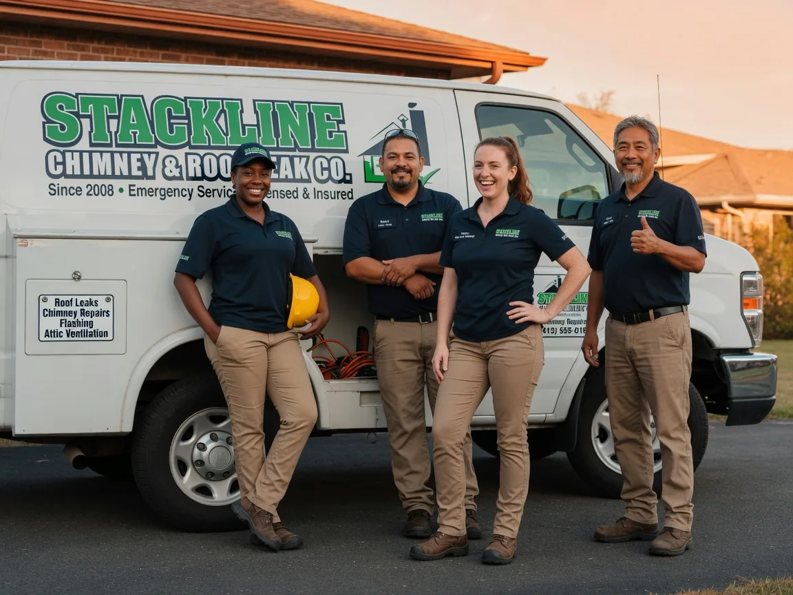 Chimney flashing repair company in Luther, MI